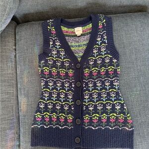 Anthropologie - Mauve knit vest